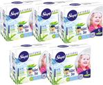 Sleepy Natural 5 Numara Junior 24'lü 5 Paket Külot Bez