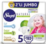 Sleepy Natural 5 Numara Junior 48'li Jumbo 4 Paket Bebek Bezi