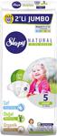 Sleepy Natural 5 Numara Junior 48'li Jumbo Paket Bebek Bezi