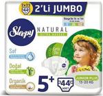 Sleepy Natural 5+ Numara Junior Plus 44'lü Jumbo Paket Bebek Bezi