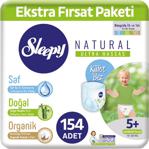 Sleepy Natural 5+ Numara Junior Plus Ekstra Fırsat Paketi Külot Bez