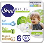 Sleepy Natural 6 Numara Xlarge 20'li Bebek Bezi