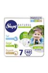 Sleepy Natural 7 Numara XXLarge 48'li Bebek Bezi