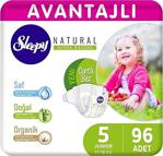 Sleepy Natural Avantajlı Bebek Bezi 5 Numara Junior 96 Adet