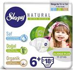 Sleepy Natural Bebek Bezi 6+ Numara Xlarge Plus