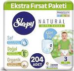 Sleepy Natural Külot Bez 3 Numara Midi Ekstra Fırsat Paketi