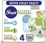 Sleepy Natural Külot Bez 4 Beden Maxi 7-14 Kg