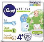 Sleepy Natural Külot Bez 4+ Numara Maxi Plus