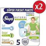 Sleepy Natural Külot Bez 5 Numara Mega Paket 2x100 lü 200 Adet