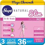 Sleepy Natural Slim Ekstra Ince Gece (36 Ped)