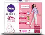 Sleepy Natural Slim Ekstra Ince Gece 7'li Hijyenik Ped