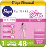 Sleepy Natural Slim Ekstra İnce Normal 48'Li Hijyenik Ped