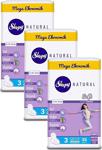 Sleepy Natural Soft Ekstra Yumuşak Gece 36'Lı 3 Adetv Hijyenik Ped