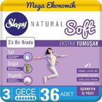 Sleepy Natural Soft Ekstra Yumuşak Gece 36'Lı Hijyenik Ped