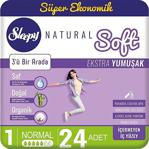 Sleepy Natural Soft Ekstra Yumuşak Normal 24'Lü Hijyenik Ped