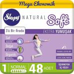 Sleepy Natural Soft Ekstra Yumuşak Normal 48'Li Hijyenik Ped