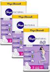 Sleepy Natural Soft Ekstra Yumuşak Uzun Mega Fırsat Paketi (126 Ped)