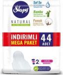 Sleepy Natural Ultra Hassas Bambu Uzun 44'lü Hijyenik Ped