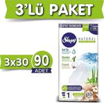 Sleepy Natural Ultra Hassas Normal (3X30 Ped) Süper Eko