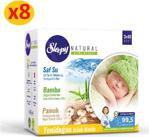 Sleepy Natural Yenidoğan Islak Pamuklu Bambu Havlu 8x(3x40) (960 Yaprak)