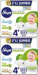 Sleepy Naturel Bebek Bezi 4+ Numara-beden Maxi Plus 9-16 Kg 52 Lı 2 Paket 104 Kullanım