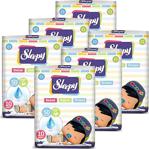 Sleepy Pepee 10\'lu 6 Paket Bebek Bakım Örtüsü