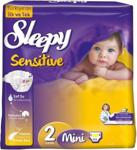 Sleepy Sensitive 2 Numara Mini 40 Adet Bebek Bezi