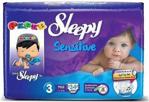 Sleepy Sensitive Pepee 3 Numara Midi 34 Adet Bebek Bezi