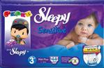 Sleepy Sensitive Pepee 3+ Numara Midi Plus 44 Adet Bebek Bezi