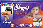 Sleepy Sensitive Pepee 4+ Numara Maxi Plus 36 Adet Bebek Bezi