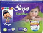 Sleepy Sensitive Pepee 5 Numara Junior 32 Adet Bebek Bezi