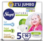 Sleepy Sensitive Pepee 5 Numara Junior Jumbo 48 Adet 2'li Paket Bebek Bezi