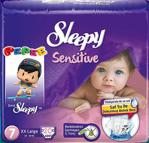 Sleepy Sensitive Pepee 7 Numara XX Large 20 Adet Bebek Bezi