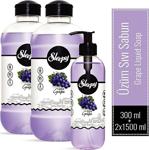 Sleepy Üzüm 300 Ml + 2 Adet 1500 Ml Sıvı Sabun