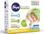 Sleepy Yeni Doğan Bebek Islak Mendil Havlu Natural 3 paket 40'lı