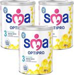 Sma Optipro 3 No 800g 1-3 Yaş Bebek Devam Sütü X3 Adet