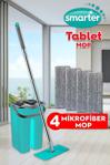 Smarter Tablet Mop 4 Adet Mikrofiber Mop Temizlik Seti