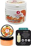 Smoothly Crema Peeling Mandalina Özlü 800G +Kolay Manikür Pedikür Peeling 200 G + Kaş Tırnak Yağı