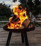 Snc Wood Ateş Kazanı Çukuru Mangal Şömine Bahçe Isıtma Kamp Yazlık Şöminesi Soba Ateşlik