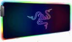 Snexpres Mouse Pad Siyah Led Işıklı Rgb Mouse Pad 80X30 Mouse Pad