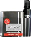 Snob Black EDT 100 ml + Deo Sprey 150 ml Erkek Parfüm Seti