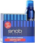 Snob Classic EDT 100 ml + Deo Sprey 150 ml Erkek Parfüm Seti