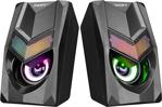 Snopy X25 1+1 Rgb Led Işıklı Gaming Oyuncu Hoparlör Speaker Bilgisayar Hoparlörü