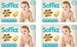 Soffio 4 Numara 30x4=120 Adet Bebek Bezi 8-18 Kg