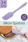 Soft Chef 2\'li Slikon Spatula (24 Cm)