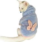 Softie Blue Bunny Kapsonlu Sweatshirt Kedi Süeteri Kedi Kıyafeti