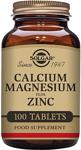 Solgar Calcium Magnesium Plus Zinc 100 Tablet