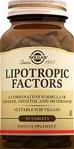 Solgar Lipotropic Factors 100 Tablet Vitamin