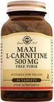 Solgar Maxi L-Carnitine 500 Mg 30 Tablet