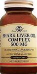 Solgar Shark Liver Oil Complex 500 mg 60 Kapsül